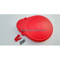 Nylon colored Spur Gear Cover RED | Rovan Sports